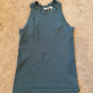 Athleta size XXS high neck racerback tank top